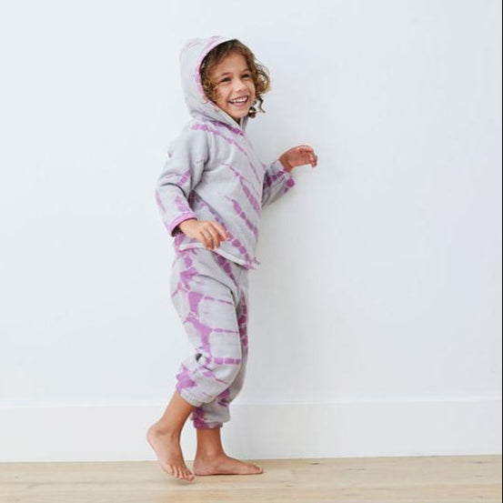 Eco-Fleece Tie Dye Hoodie Sweatshirt and Sweatpant Sets