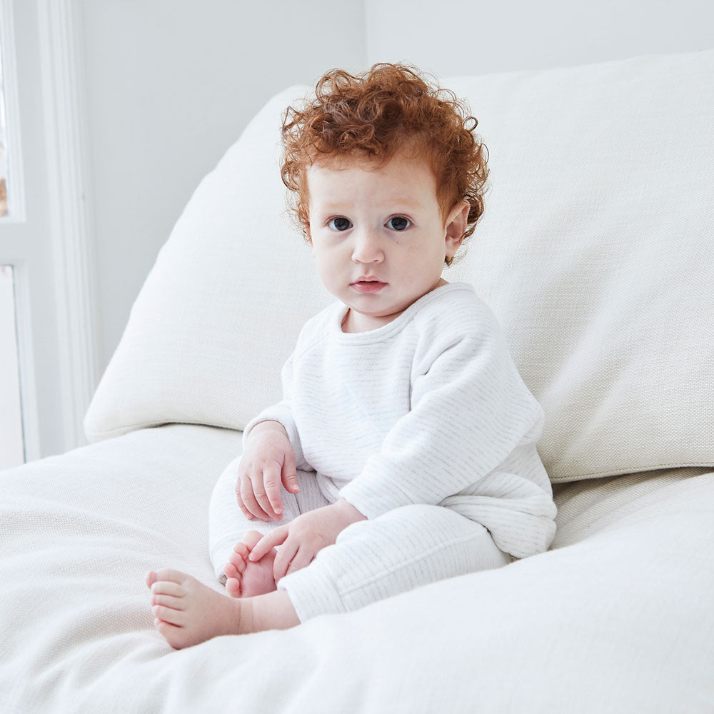 Kid Stripe Heavy French Terry Loungewear Sets