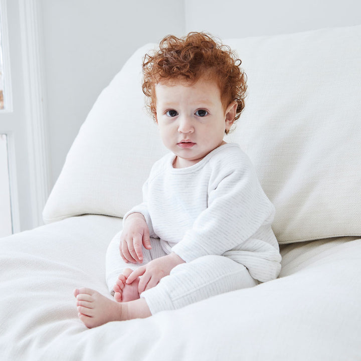 Kid Stripe Heavy French Terry Loungewear Sets
