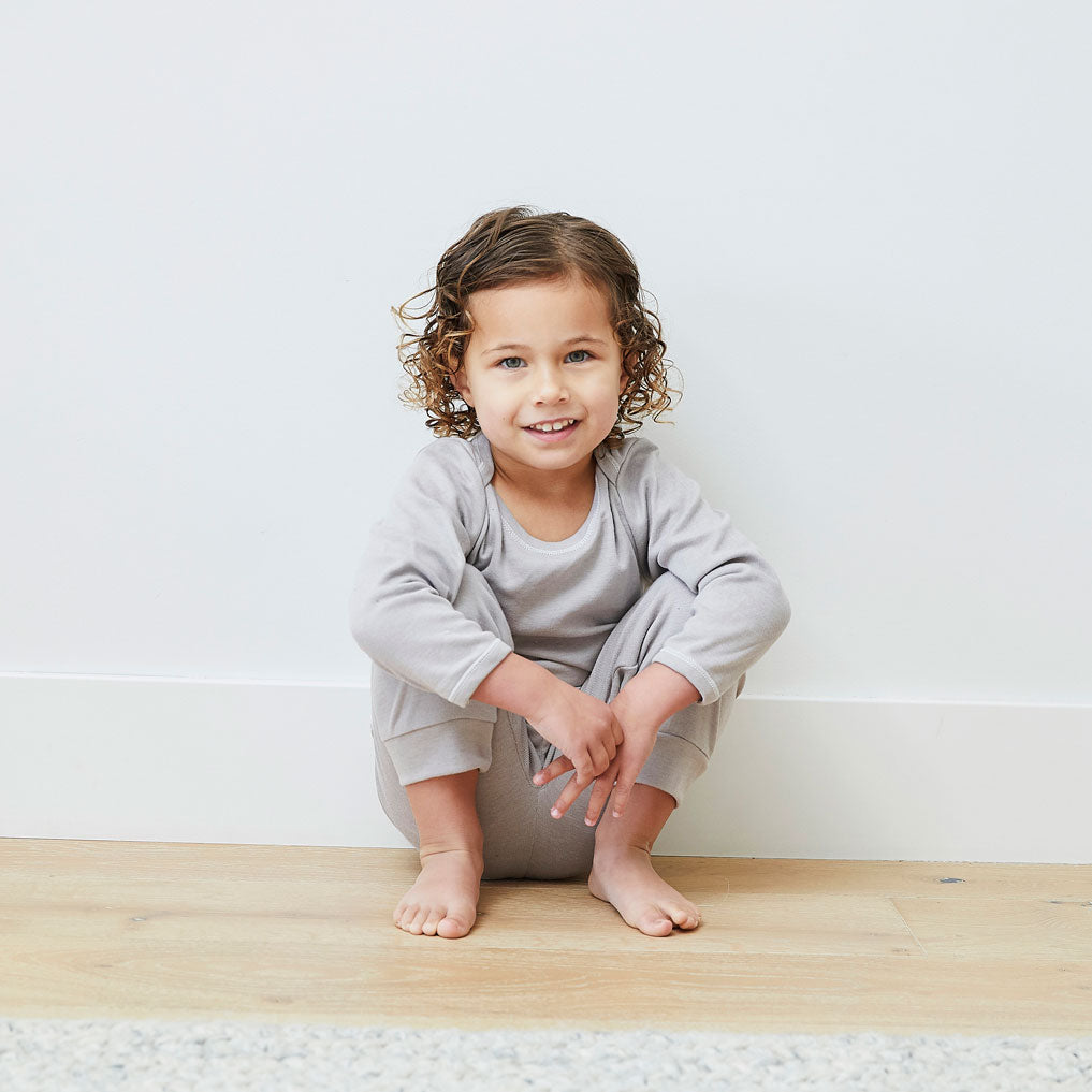Eco-Rib Beanie, Lap Tee and Legging Sets