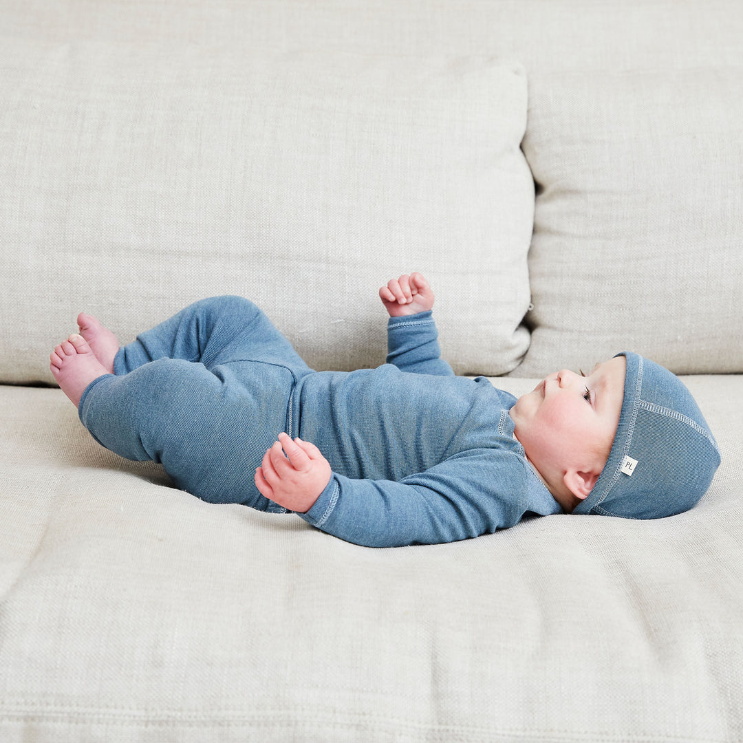 Eco-Rib Beanie, Lap Tee and Legging Sets