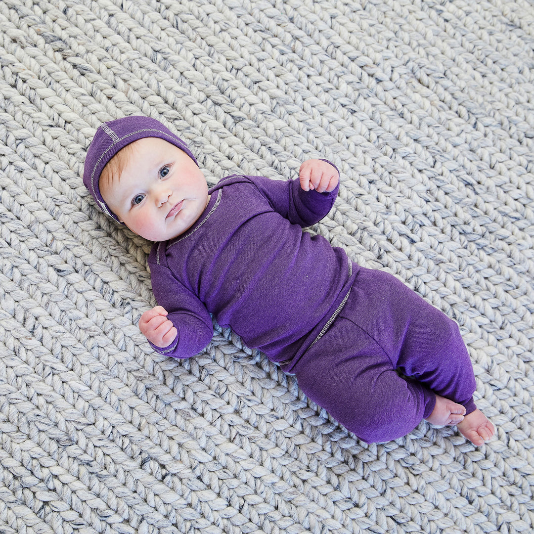 Eco-Rib Beanie, Lap Tee and Legging Sets