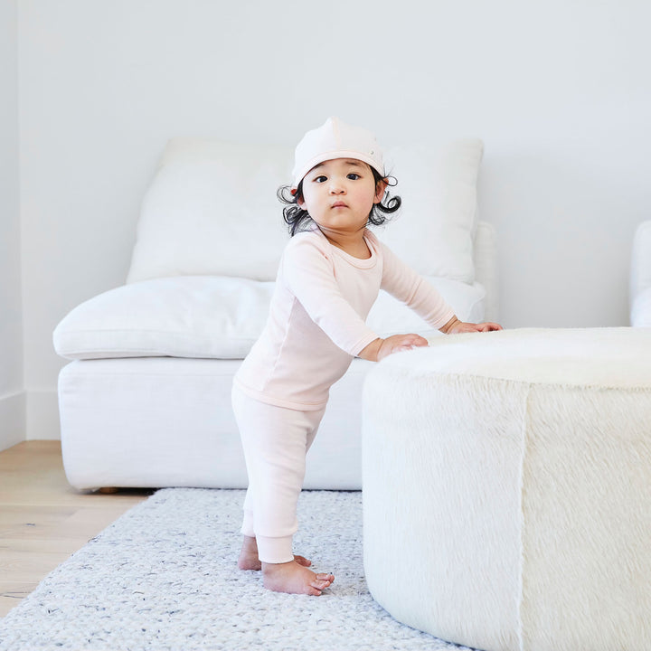 Eco-Rib Beanie, Lap Tee and Legging Sets