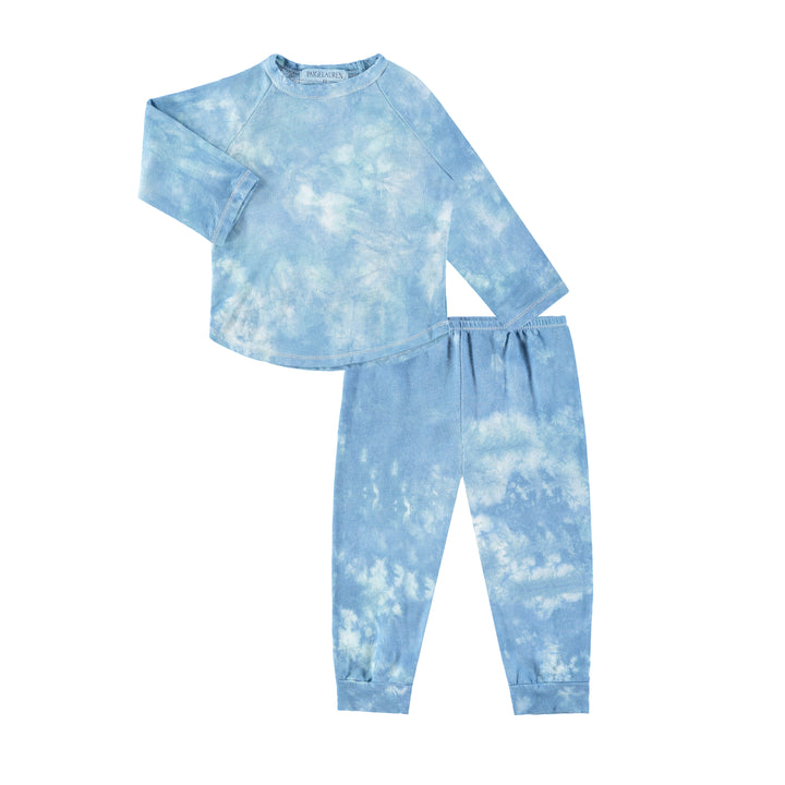 Kid Ultra Light French Terry Garment Dyed Tee and Jogger