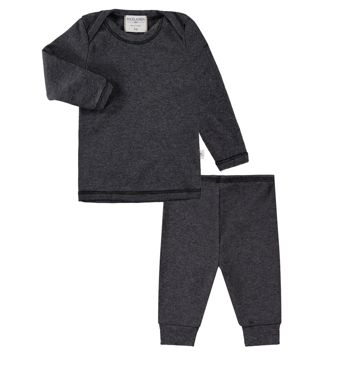 Eco-Rib Beanie, Lap Tee and Legging Sets