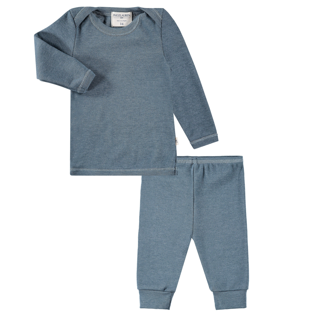 Eco-Rib Beanie, Lap Tee and Legging Sets