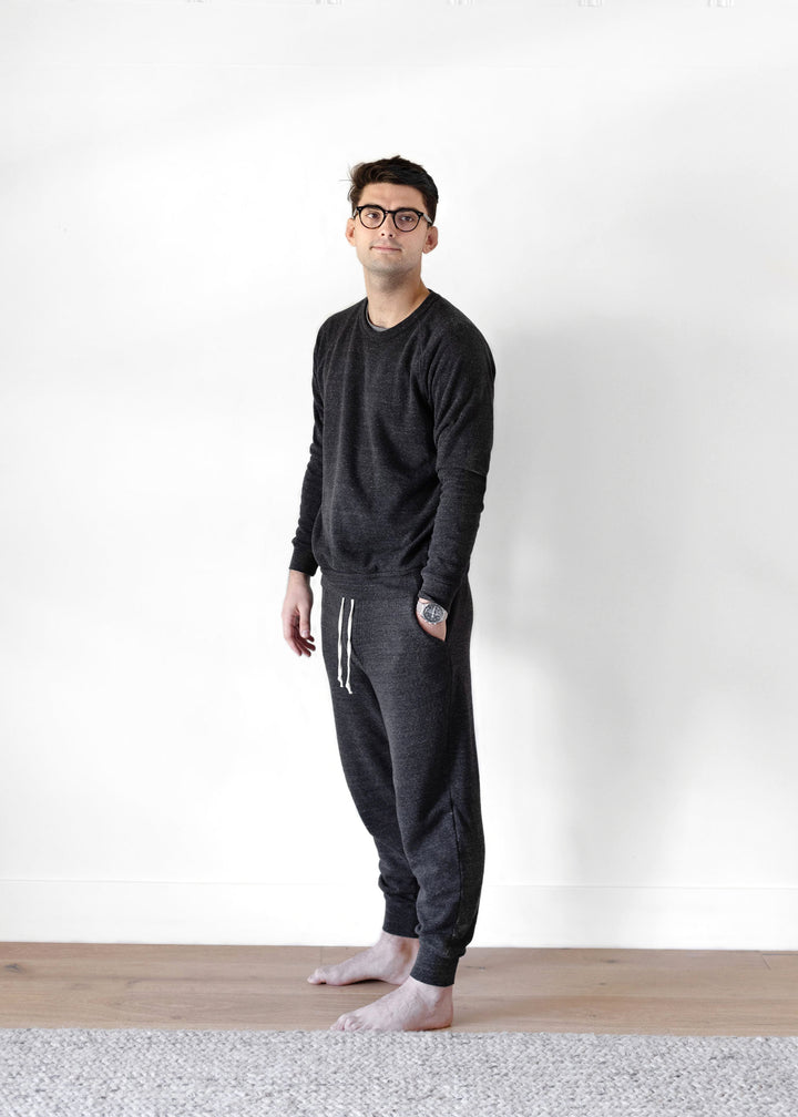 Eco Fleece Heart LA Loungewear Sets-Dad