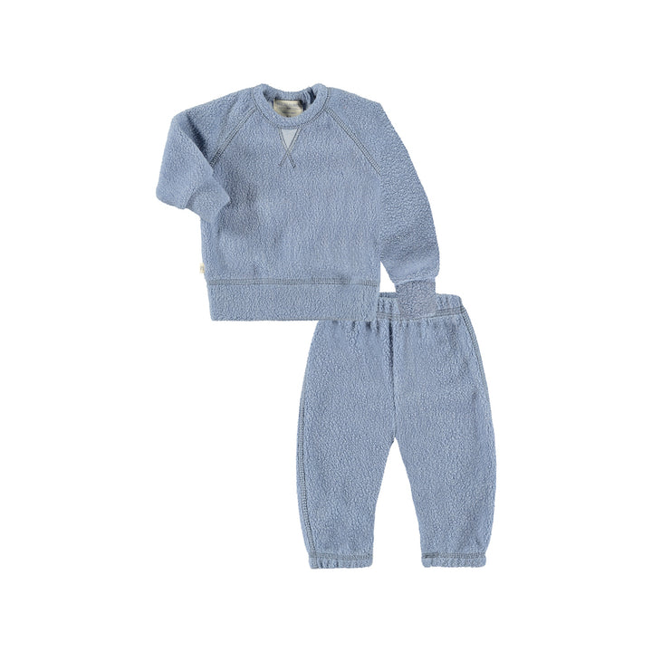 Sherpa Sweatshirt and Sweatpant Sets