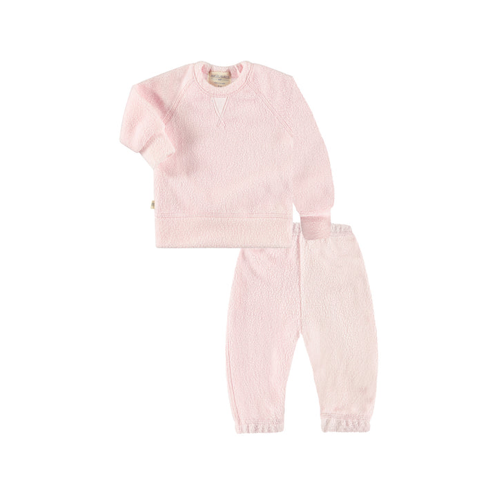 Sherpa Sweatshirt and Sweatpant Sets