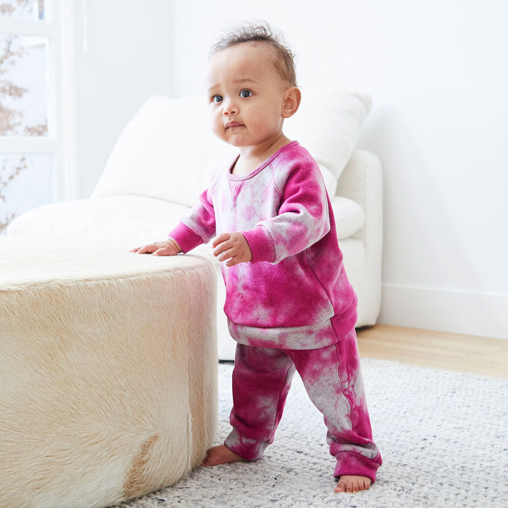 Snuggle Fleece Pajamas - Pink Stripe in Women's Fleece Pajamas, Pajamas  for Women