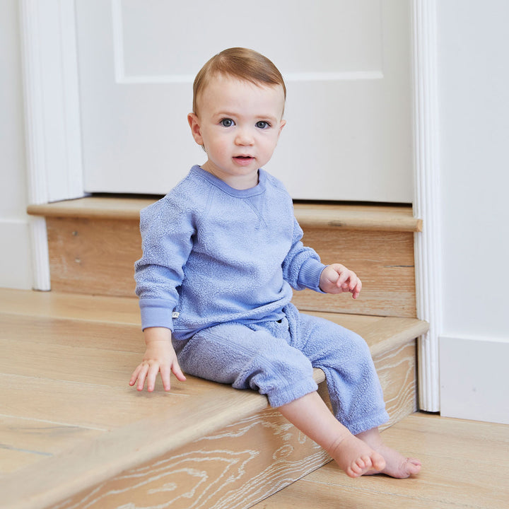Sherpa Sweatshirt and Sweatpant Sets