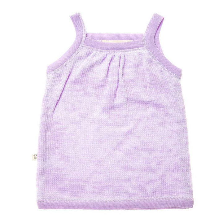 Baby Thermal Burnout Tank Tunic-Arts | Picasso Purple