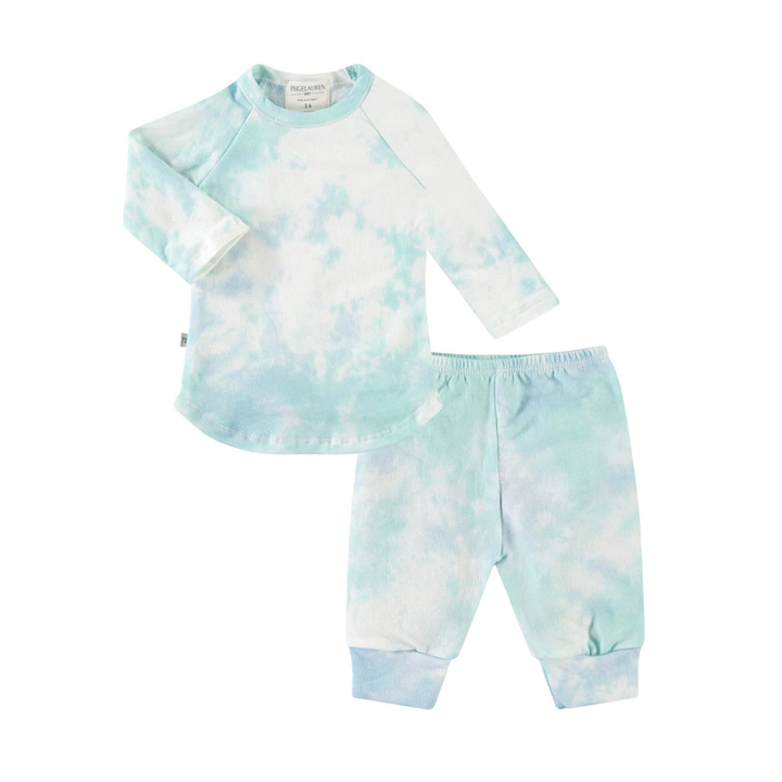 Ultra Light French Terry Garment Dyed Tee and Jogger Sets