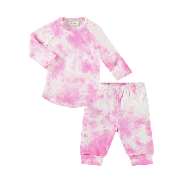 Ultra Light French Terry Garment Dyed Tee and Jogger Sets