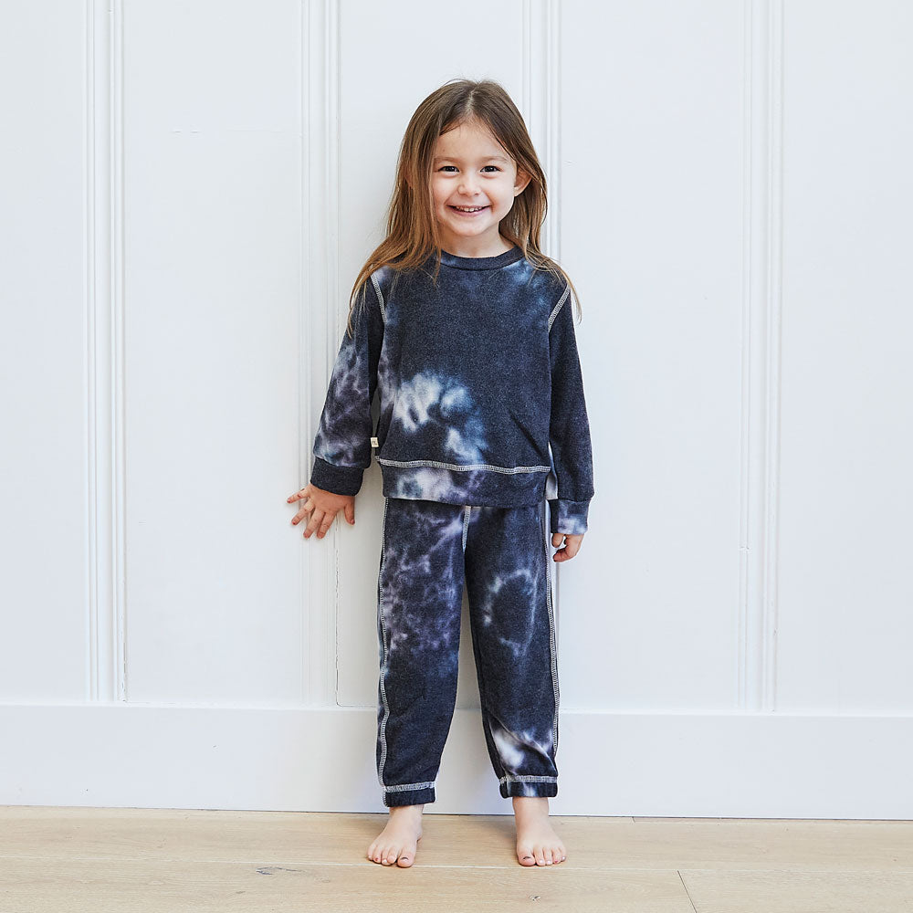 Toddler & Kid Eco Hacci Tie Dye Loungewear Set-Cozy