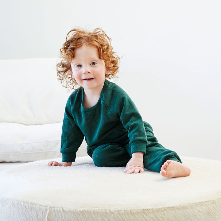 Kid Eco-Fleece Sweatshirt and Sweatpant Sets