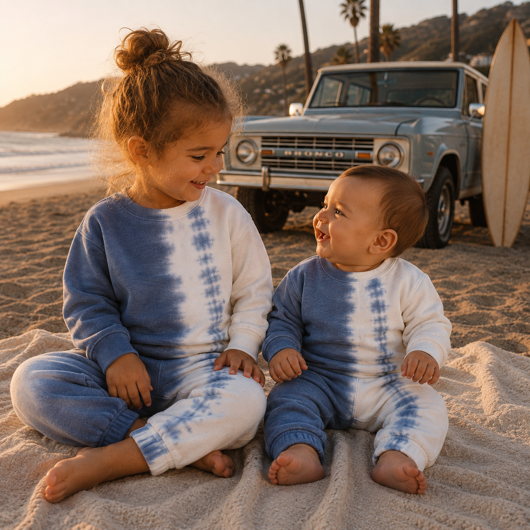 Super Soft Hand-Dyed Baby & Toddler Fleece Sets | PAIGELAUREN