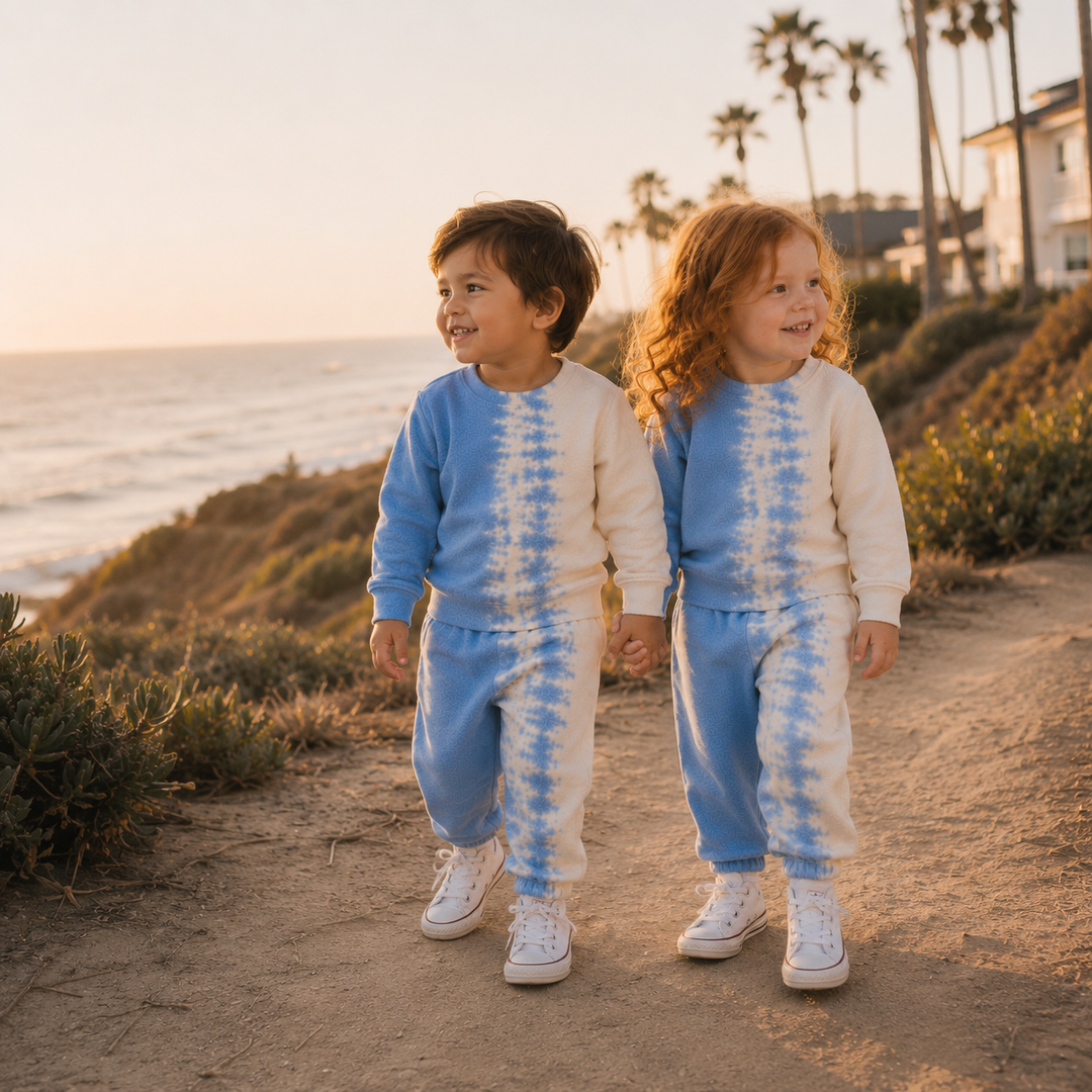 Super Soft Buttery Fleece | Hand-Dyed Baby & Toddler Lounge Sets Made in Los Angeles