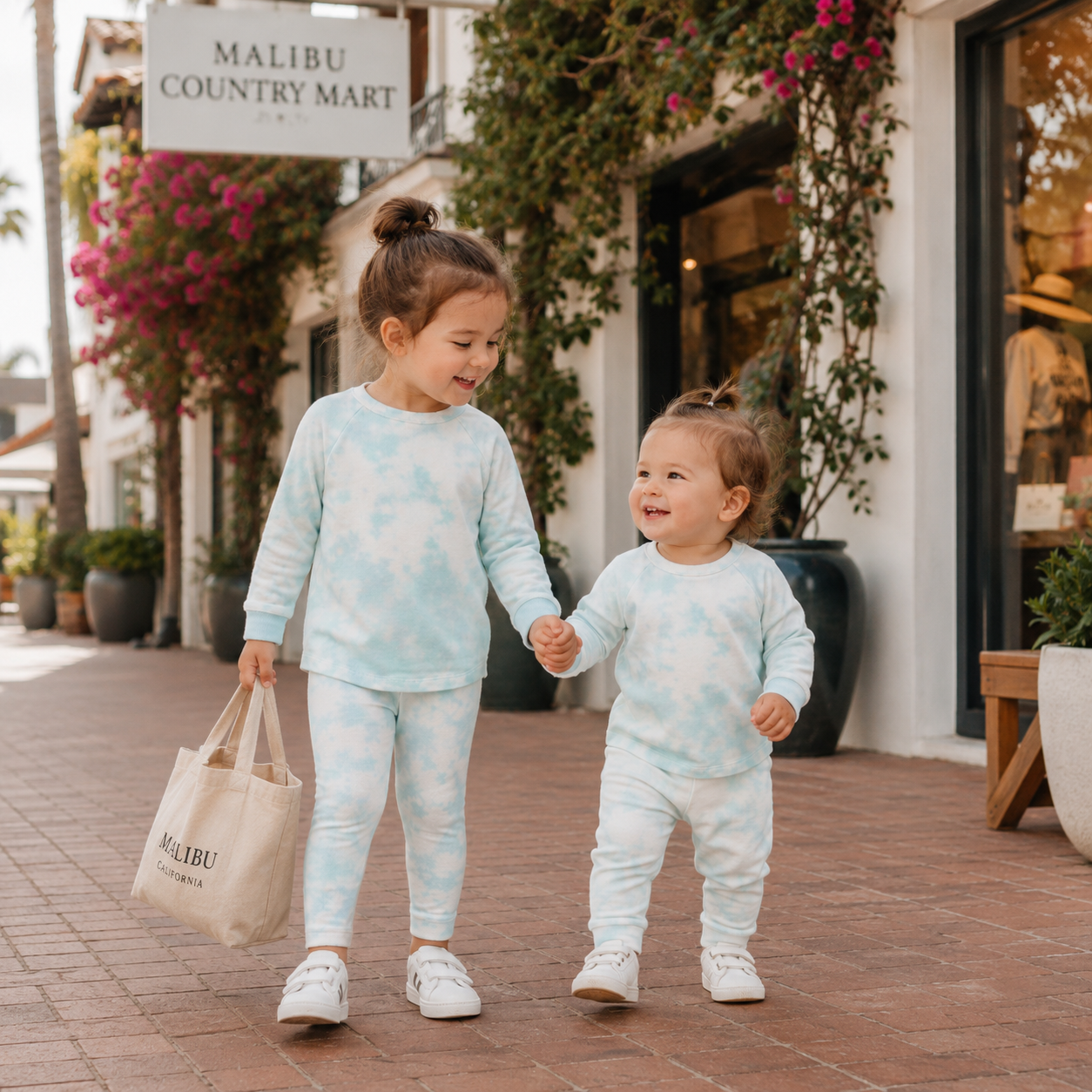 Ultra Lightweight French Terry Kids Loungewear | Hand-Dyed Matching Sets Made in Los Angeles