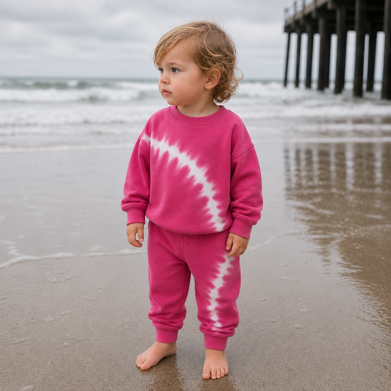 Super Soft Hand-Dyed Fleece Loungewear for Babies & Toddlers | Made in Los Angeles
