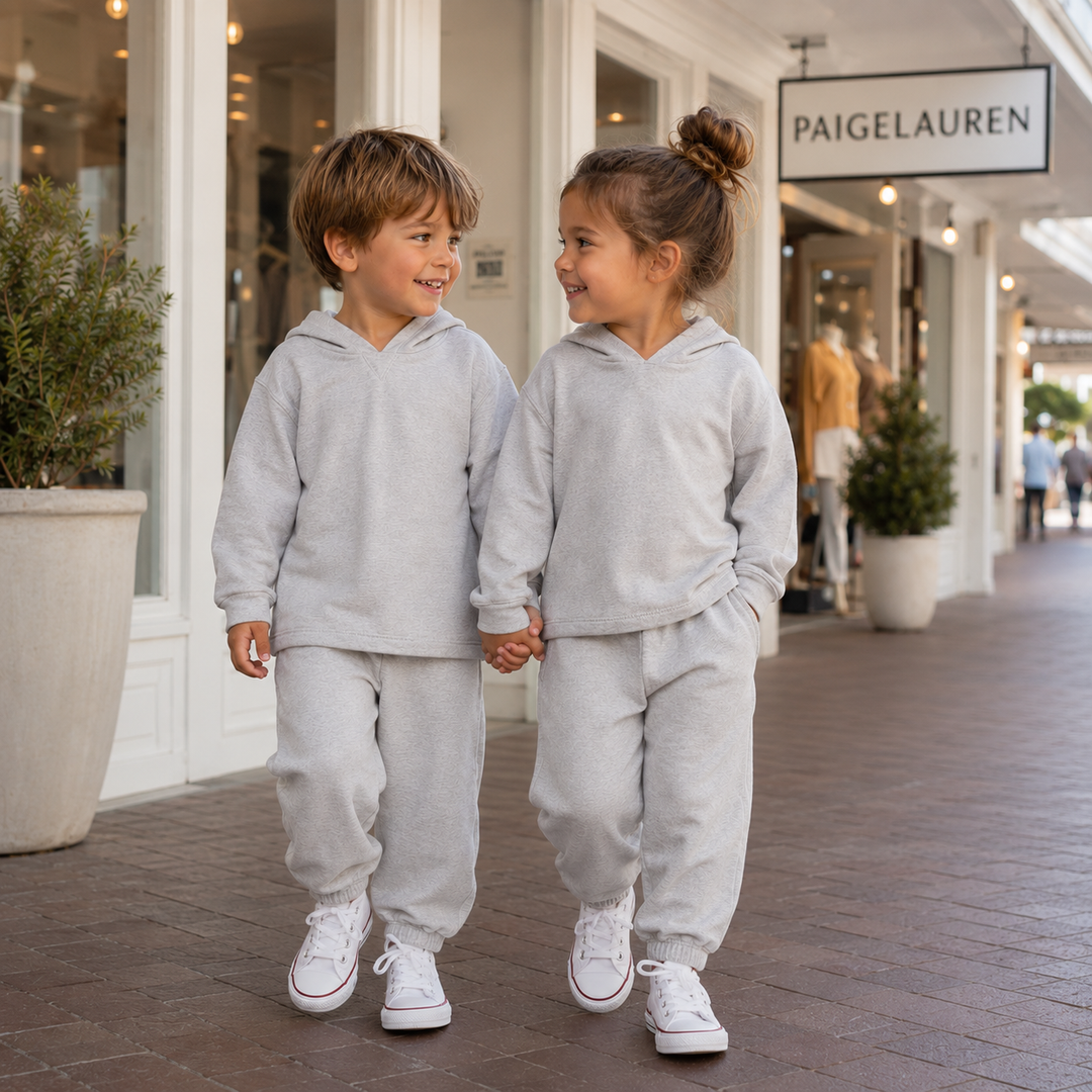Oversized Toddler Lounge Sets | Super Soft Slub Rib | PAIGELAUREN