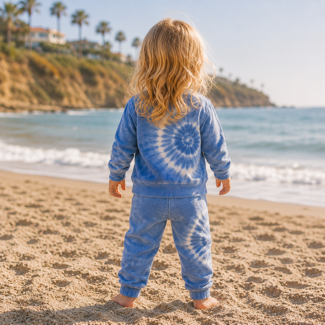 Hand-Dyed Loop Terry: The California-Cool Essential for Babies & Toddlers