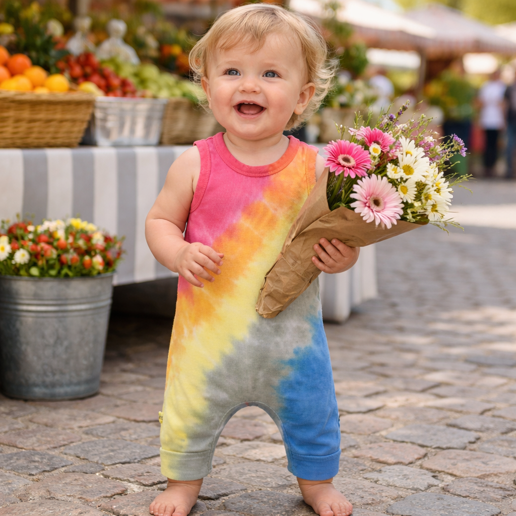 Super Soft Rib & 2x1 Rib Baby Rompers | Made in Los Angeles | PAIGELAUREN