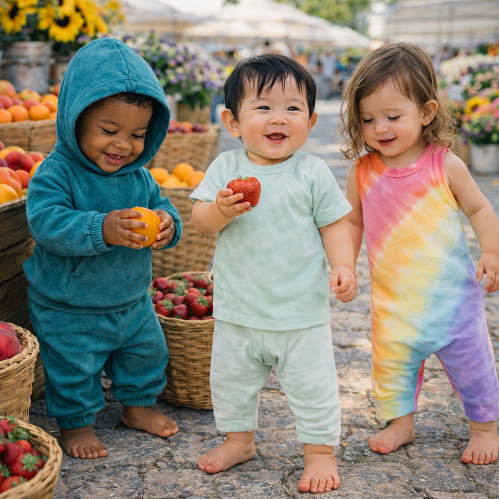 Super Soft Rib Baby Clothes | PAIGELAUREN Rib Collection
