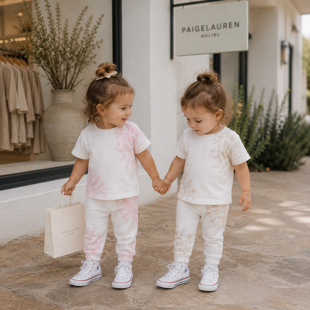 Hand-Dyed Baby Tee + Legging Sets: Everyday Softness, Elevated