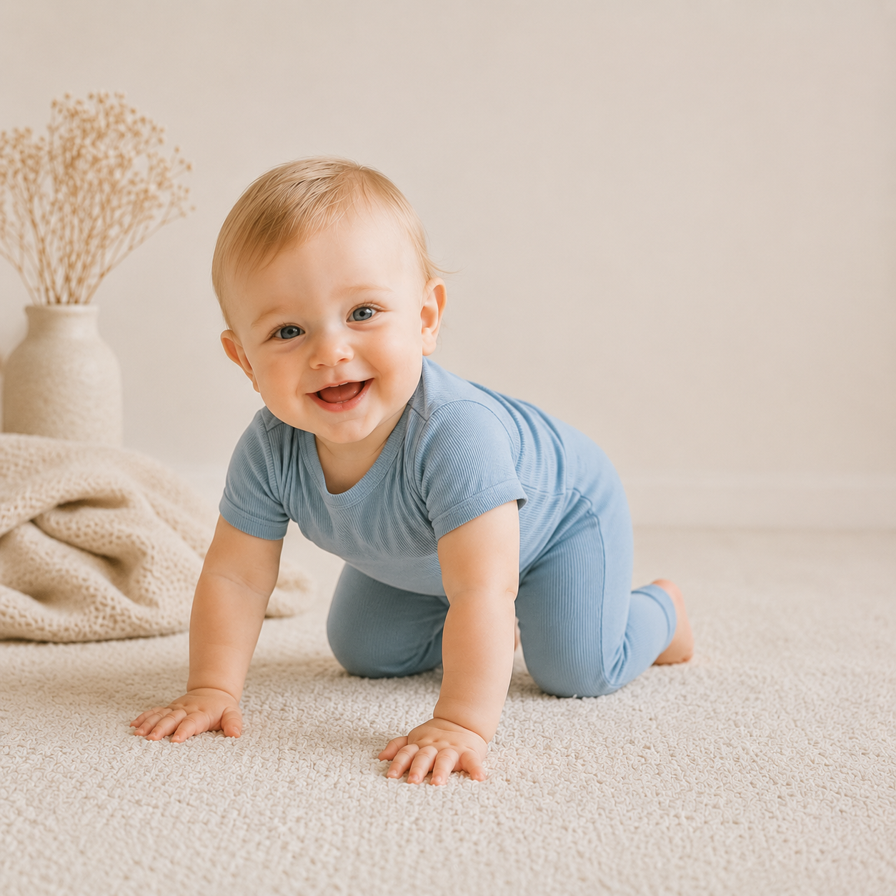 Second-Skin Soft: The 2x1 Modal Rib PJ Set by PAIGELAUREN