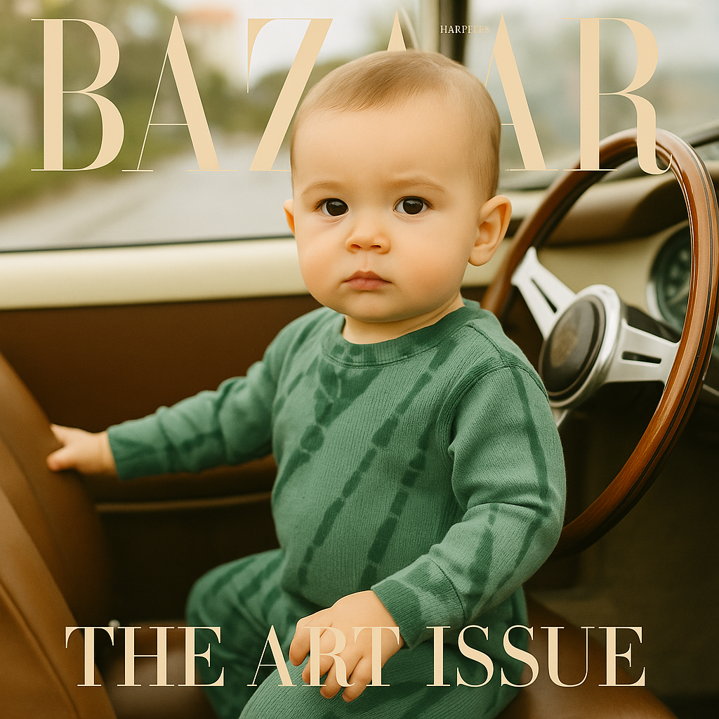 The Art of Dye — PAIGELAUREN Featured in Harper’s Bazaar Kids