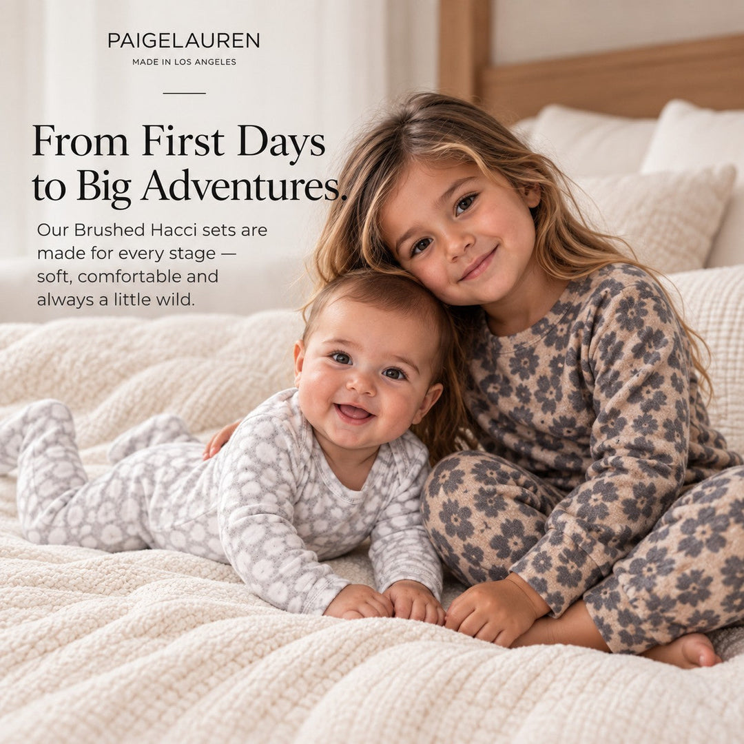Coordinated, Not Matching: Modern Sibling Style for Baby + Big Kids
