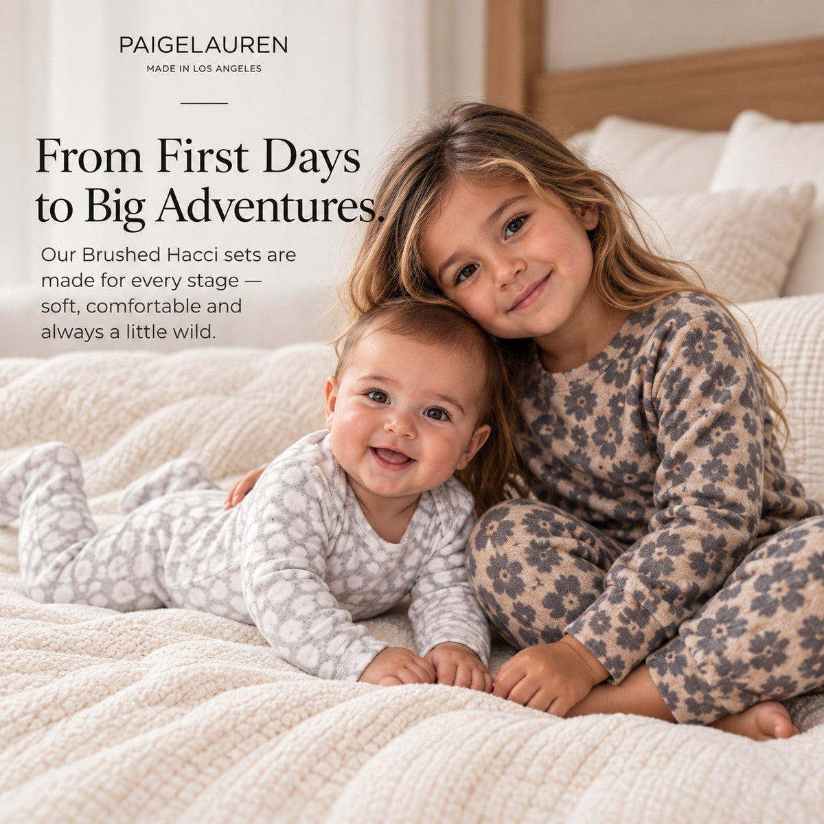 Coordinated, Not Matching: Modern Sibling Style for Baby + Big Kids