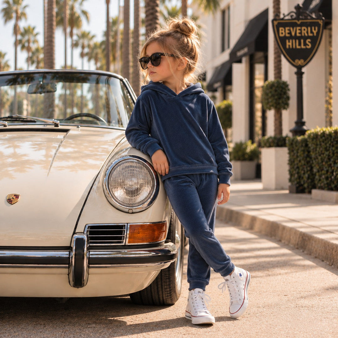 The California Classic: Why Velour Is Back for Kids