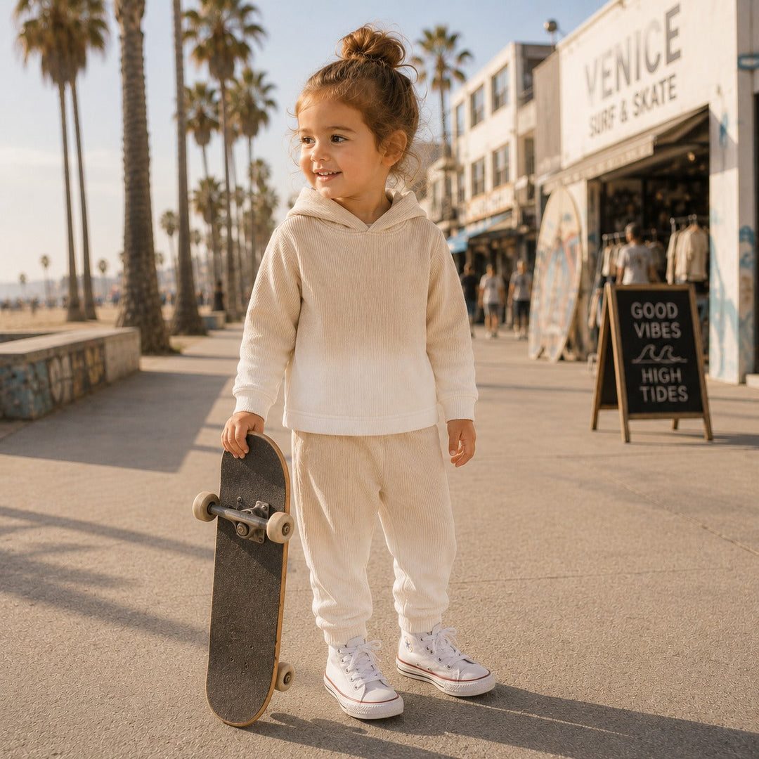 Lightweight 2x1 Ribbed Dip Dye Collection | Breathable Baby &amp; Toddler Essentials Made in Los Angeles