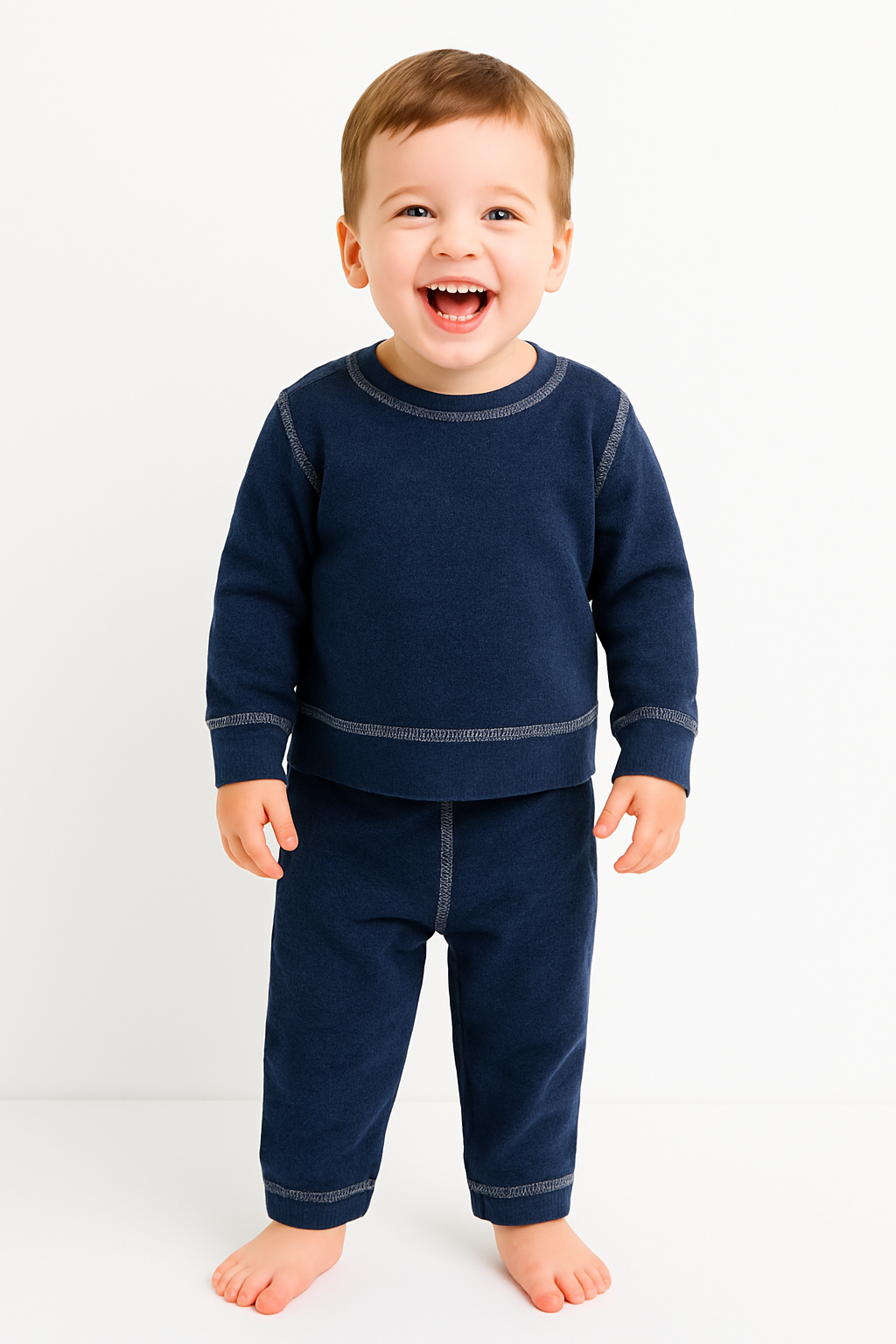 Eco-Lightweight Pullover and Pant Loungewear Sets