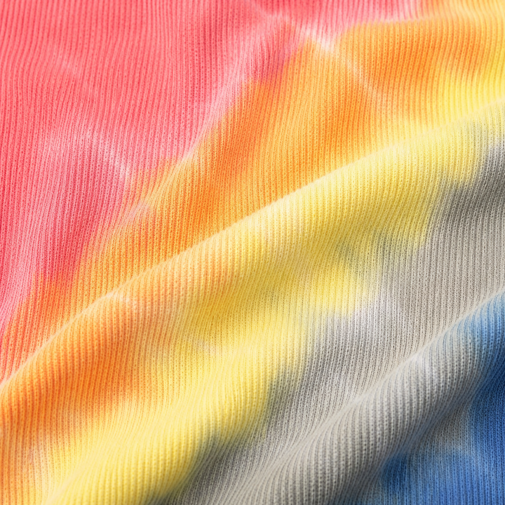 Rainbow Ribbed Tank Overall