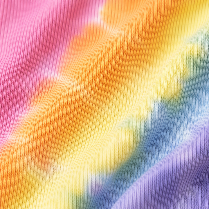 Rainbow Ribbed Tank Overall