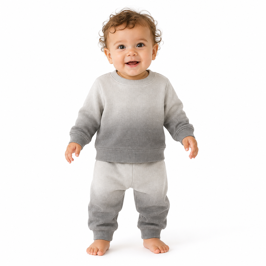 Dip Dye Sweatshirt and SweatPant Set