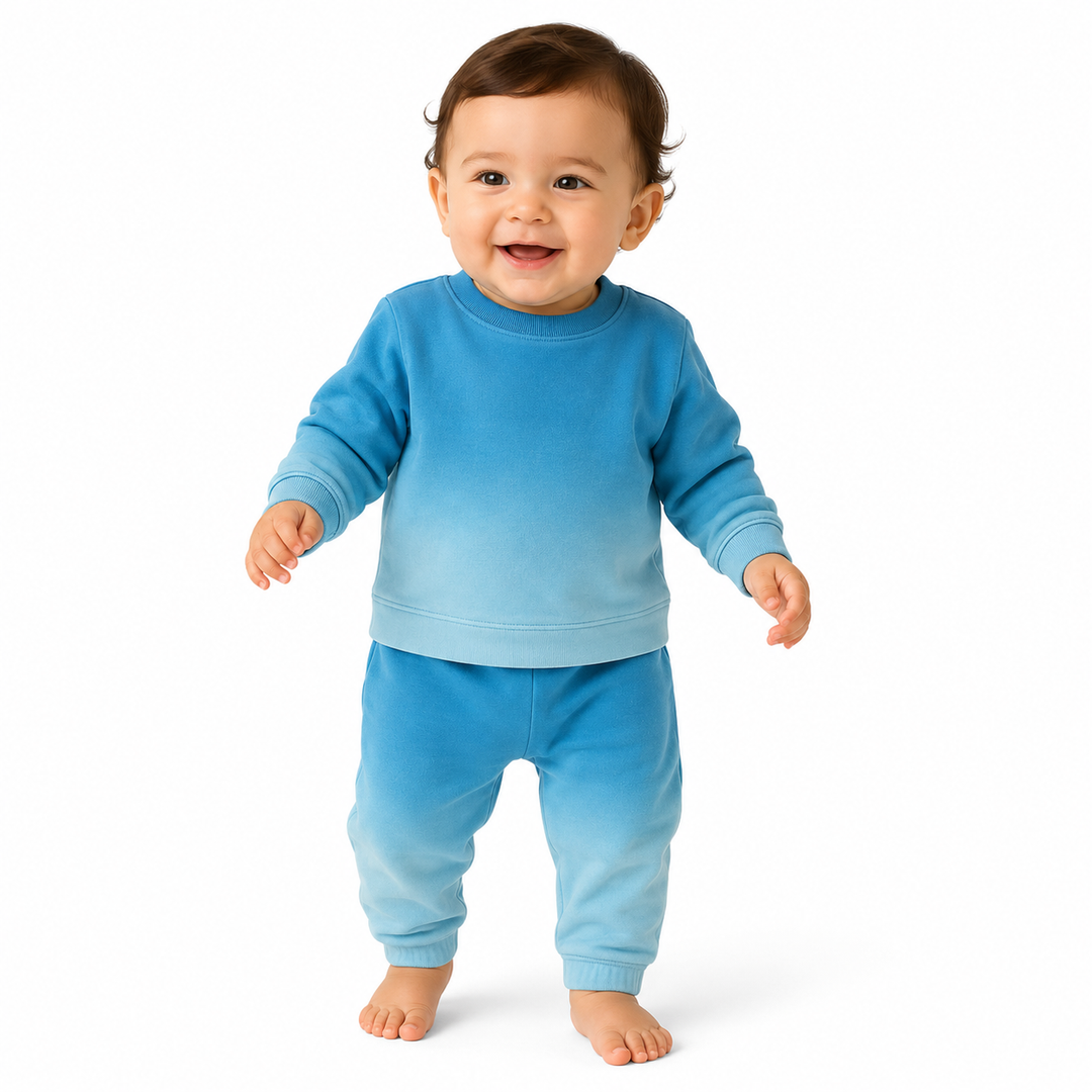 Dip Dye Sweatshirt and SweatPant Set