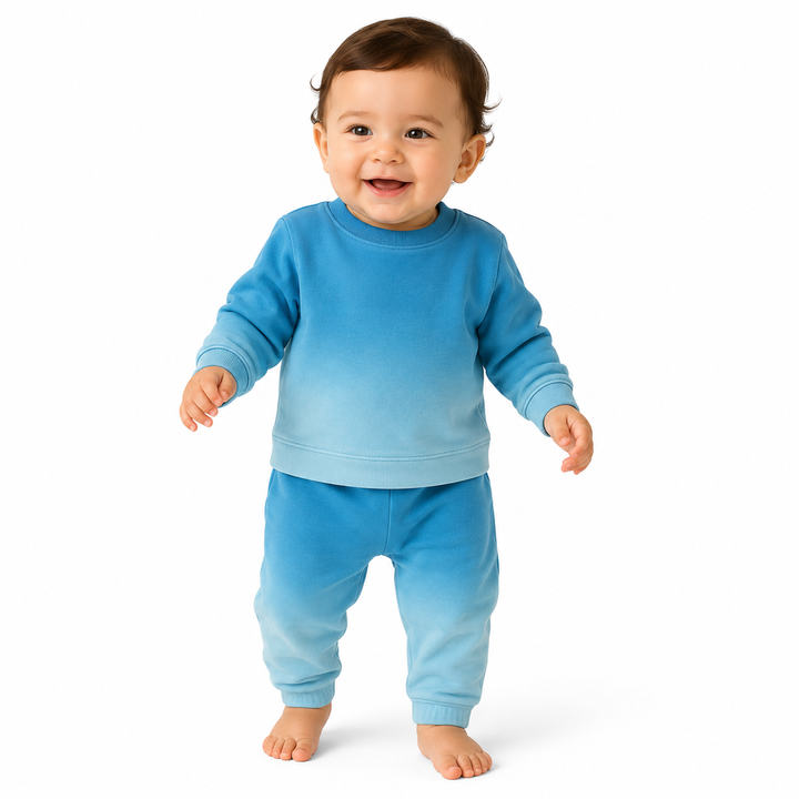 Dip Dye Sweatshirt and SweatPant Set