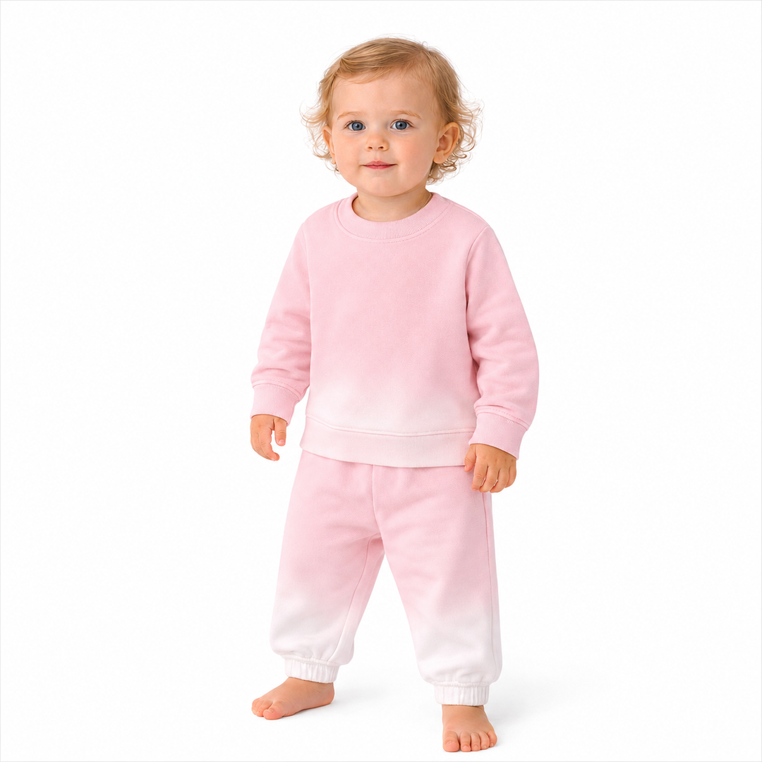 Dip Dye Sweatshirt and SweatPant Set