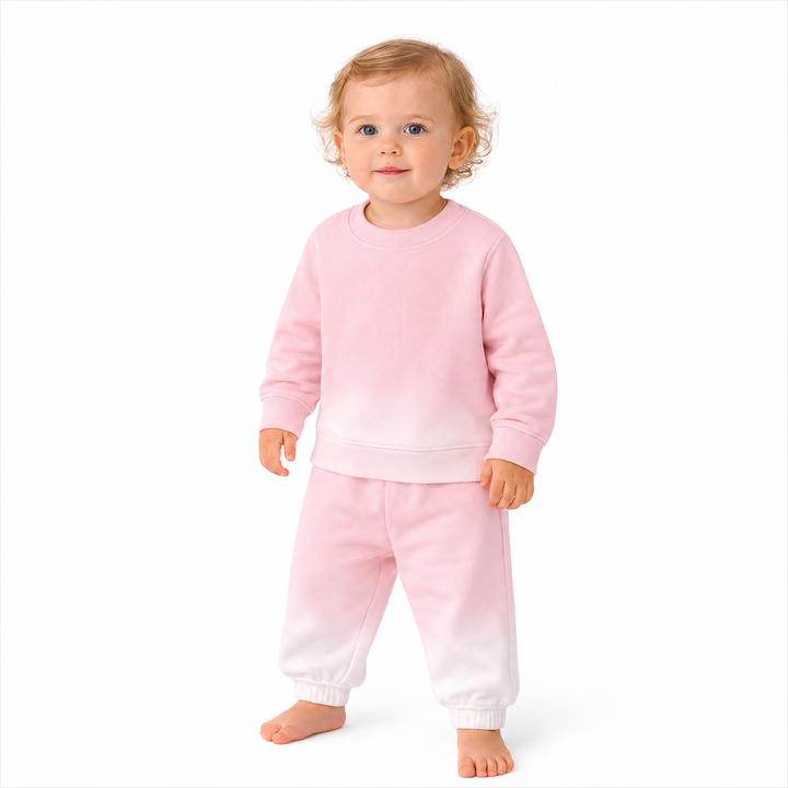 Dip Dye Sweatshirt and SweatPant Set