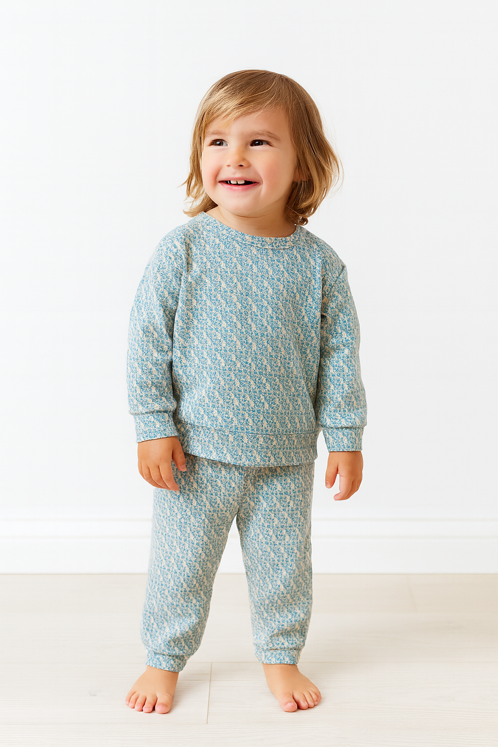 Kid Eco-Hacci PolkaDot Pullover and Pant