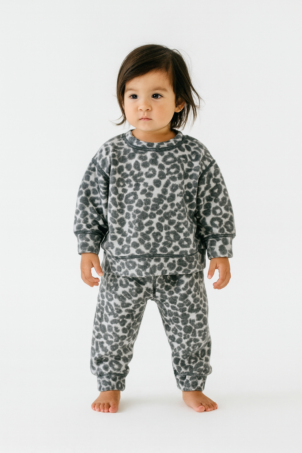 Eco-Animal Fuzzy Loungewear Sets