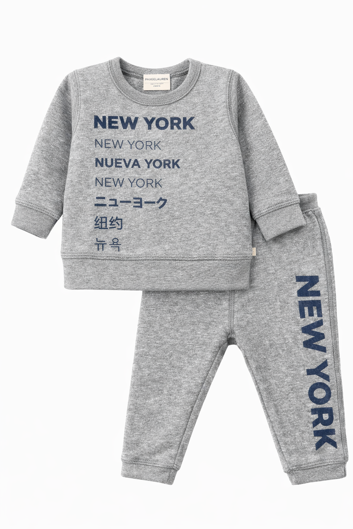 Graphic Vintage - Heathered Fleece Loungewear Sets
