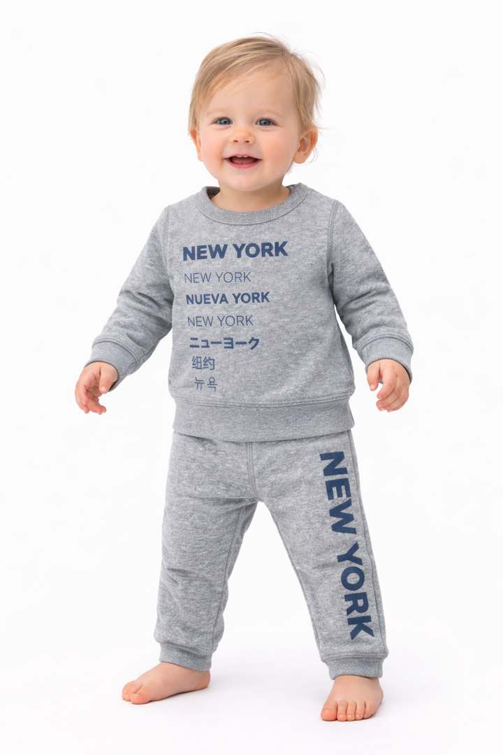 Graphic Vintage - Heathered Fleece Loungewear Sets