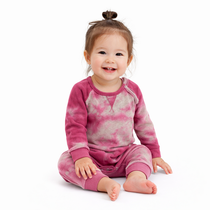 Eco-Fleece Blanket Blend Sweatshirt Romper