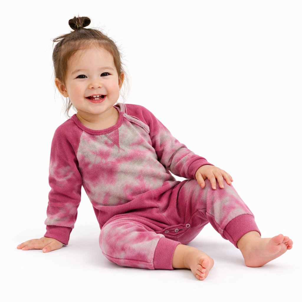 Eco-Fleece Blanket Blend Sweatshirt Romper