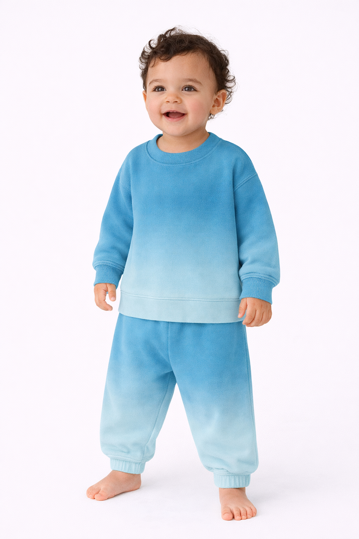 Dip Dye Sweatshirt and SweatPant Sets